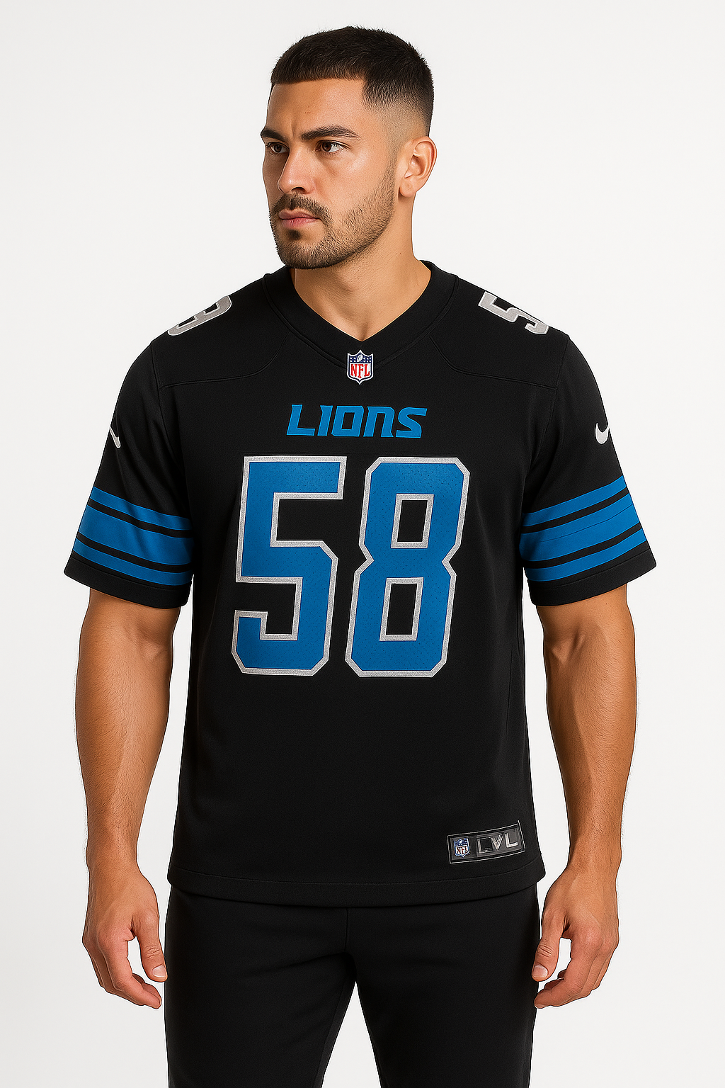 Team  Detroit Lions  Alternate Jersey